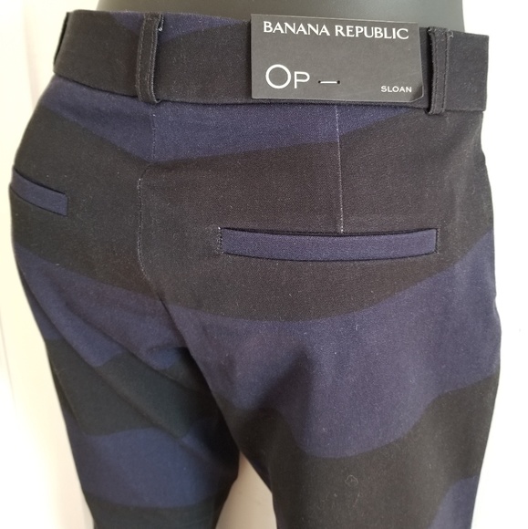 Banana Republic OP Sloan Skinny-Fit Striped Pants - Picture 2 of 4
